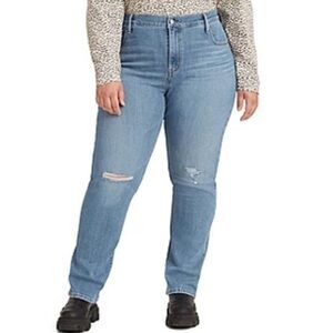 Levis 724 high rise straight size 22w